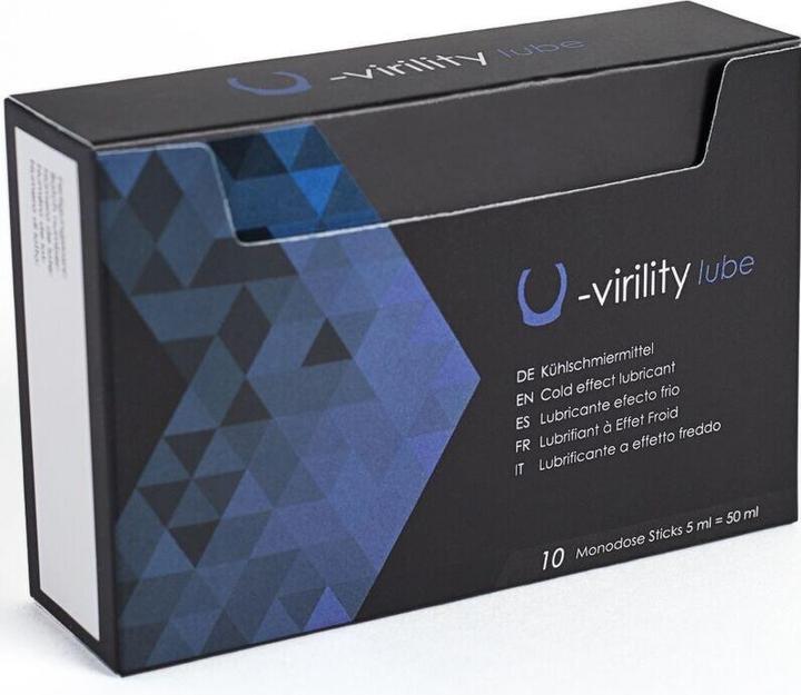 Produktbild 500 Cosmetics U-Virility Lube Gleitmittel Mit Kã„Lteffekt 10 X 5 ml