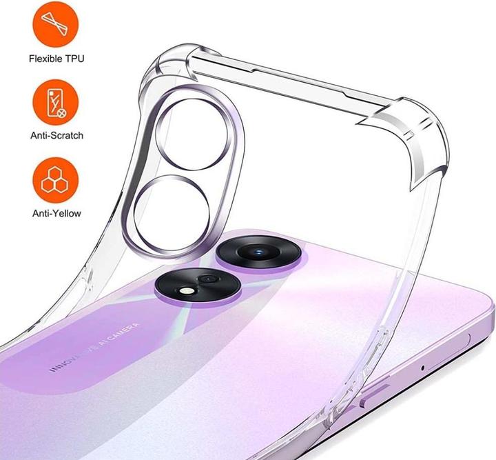 Produktbild Screenguard Crystal Soft Airbag Bumper (Oppo A78 5G)