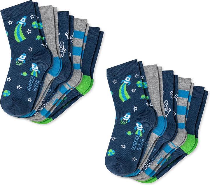 Actual product image Schiesser Leisure socks Fun & Hobby (pack of 10, 31 - 34)