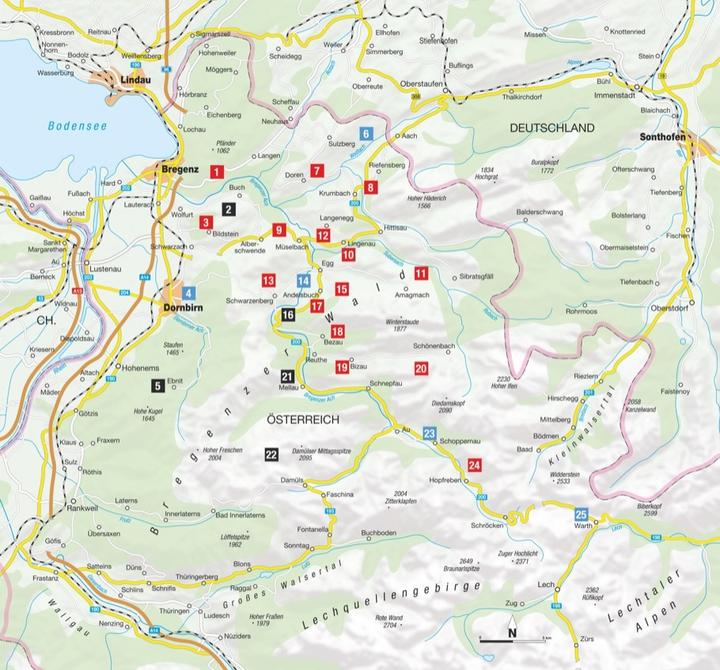Immagine prodotto Wander-Geheimtipps Bregenzerwald (Tedesco, Benedikt Grimmler, 2021)