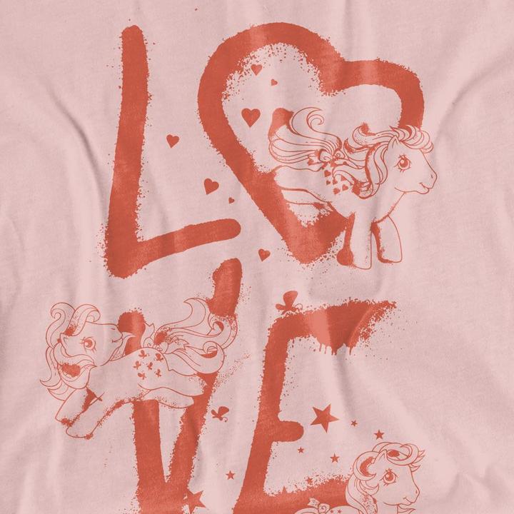 Immagine prodotto My Little Pony Love Maglietta Graffiti Adulto Unisex (M)