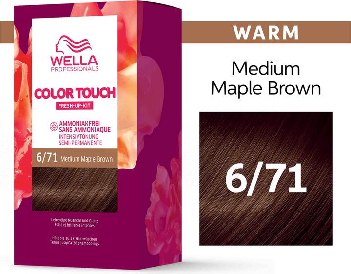 Produktbild Wella Color Touch Fresh-Up-Kit (6, 71 Medium Maple Brown)