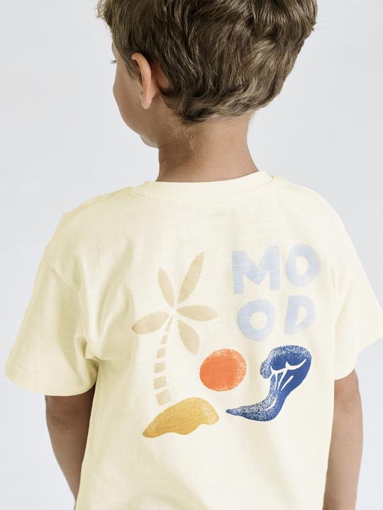 Actual product image Vertbaudet Jungen T-Shirt mit XL-Print hinten und Recycling-Baumwolle (110)