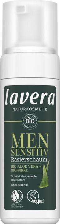 Actual product image Lavera Men Rasierschaum sensi Disp 150ml (150 ml, Shaving cream)