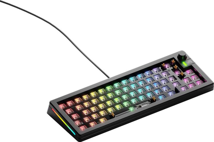 Produktbild Glorious GMMK 3 65 % Custom Gaming-Tastatur - Barebone, ISO-Layout, schwarz (Kabelgebunden)
