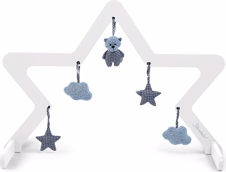 Actual product image Sterntaler Play Arch Wood Star White 90 x 63 cm