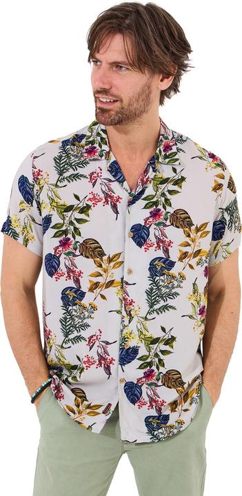 Actual product image Joe Browns Botanical Print Revere Collar Shirt (XXL)