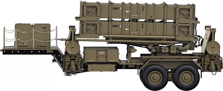 Image du produit Amewi Semi-remorque US M747 lance-roquettes, vert 1:12, kit