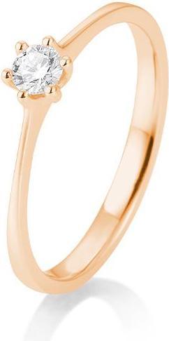 Actual product image Breuning 6 prong set 0.05-0.30 ct. (49, 585/14 K Gold)