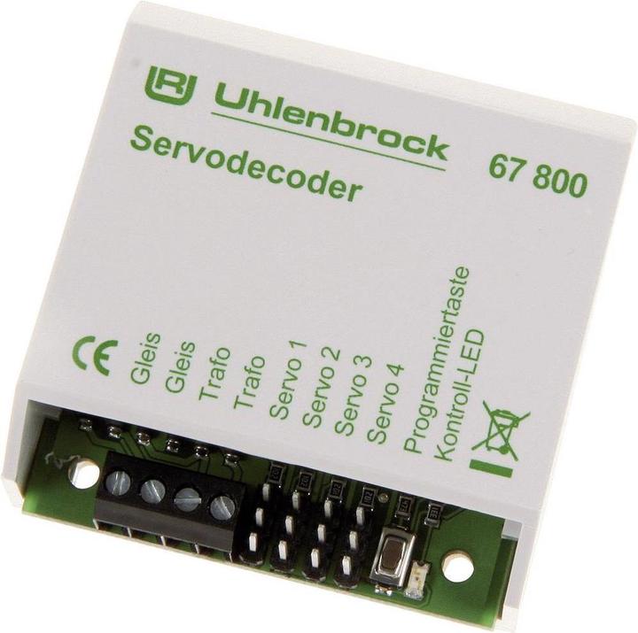 Produktbild Uhlenbrock 67800 Servodecoder Baustein, o