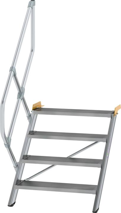 Actual product image Munk Industrial steps, aluminium steps, step width 800 mm, 4 steps. (Scaffolding, 0.11 cm)