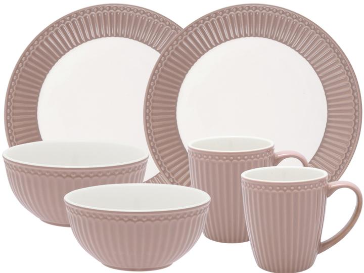 Produktbild Greengate Alice Frühstücksset hazelnut brown 6tlg (2 Stück)