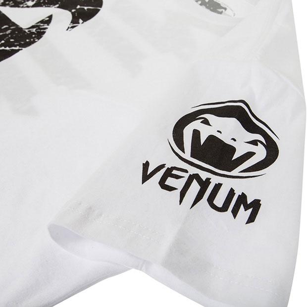 Produktbild Venum T-Shirt Logos - Noir/Blanc (L)