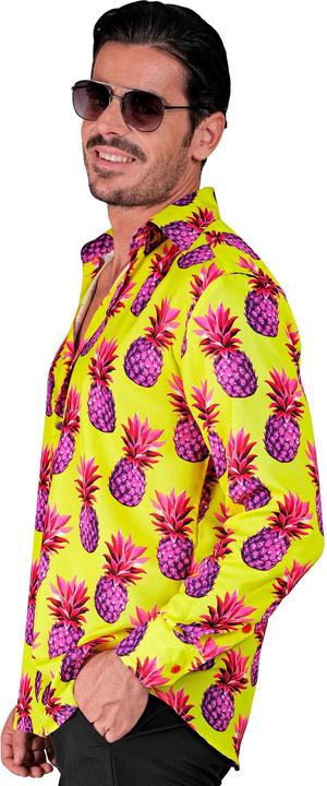 Actual product image Widmann NEON ANANAS PARTY FASHION HEMD (Hemd), XXL
