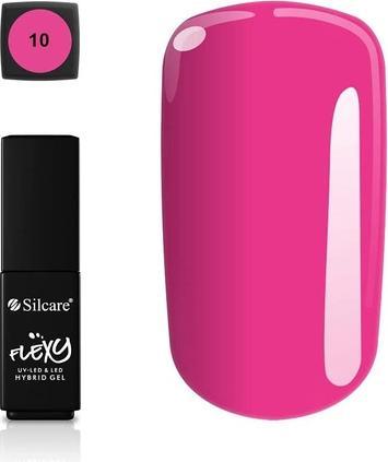 Produktbild Silcare Flexy Hybrid Gel Hybrid Lacquer 10 4.5G (Rosa, Gel-Effekt Nagellack)