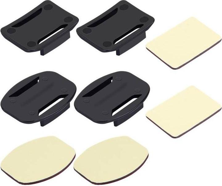 Actual product image Puluz Set of stickers and fixings do Osmo Action / GoPro (Asset, GoPro Hero 8, hero+, GoPro Hero 9, Xiaomi yi, GoPro Hero 7, GoPro Hero 10, DJI Osmo Action, Silver, Session, Insta360 One R)