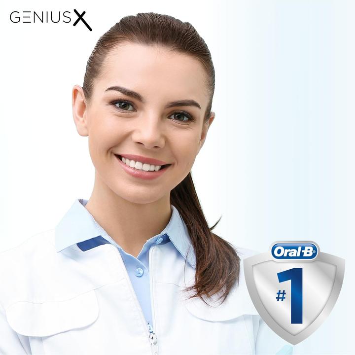 Image du produit Oral-B Brosse à dents électrique Genius X Black (Brosse à dents oscillo-rotative)