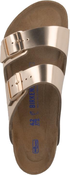 Image du produit Birkenstock Arizona cuir lisse lit souple normal (43)