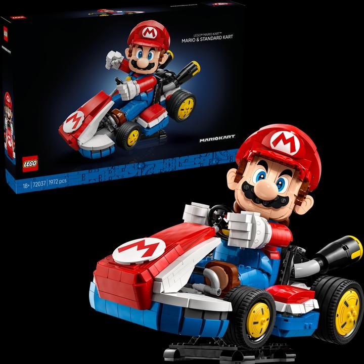 Immagine prodotto LEGO Mario & Standard-Kart (72037, LEGO Super Mario, Set LEGO rari)