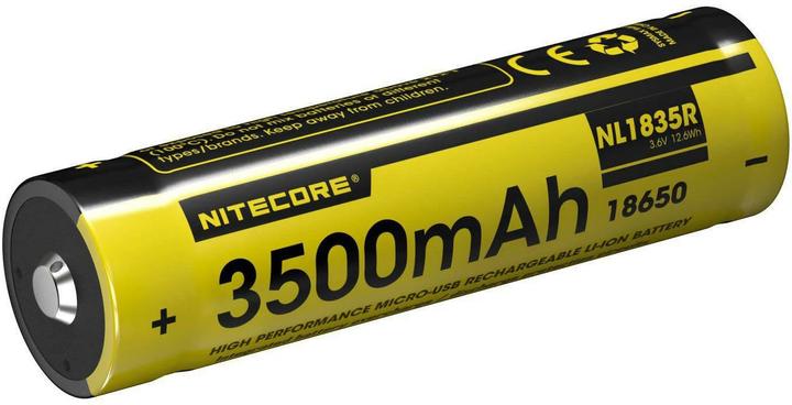 Nitecore 18650 USB battery 3500mAh NL1835r