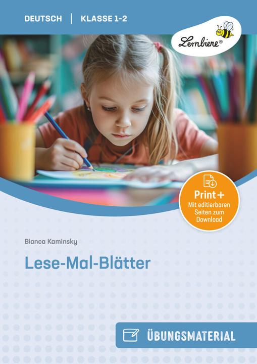Immagine prodotto Lese-Mal-Blätter. Grundschule, Deutsch, Klasse 1-2 (Tedesco, Bianca Kaminsky, 2024)