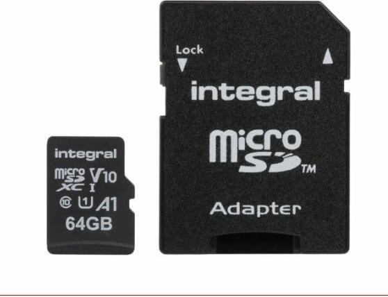 Produktbild Memory Micro SD Card (64 GB, microSDXC, U1, UHS-I)