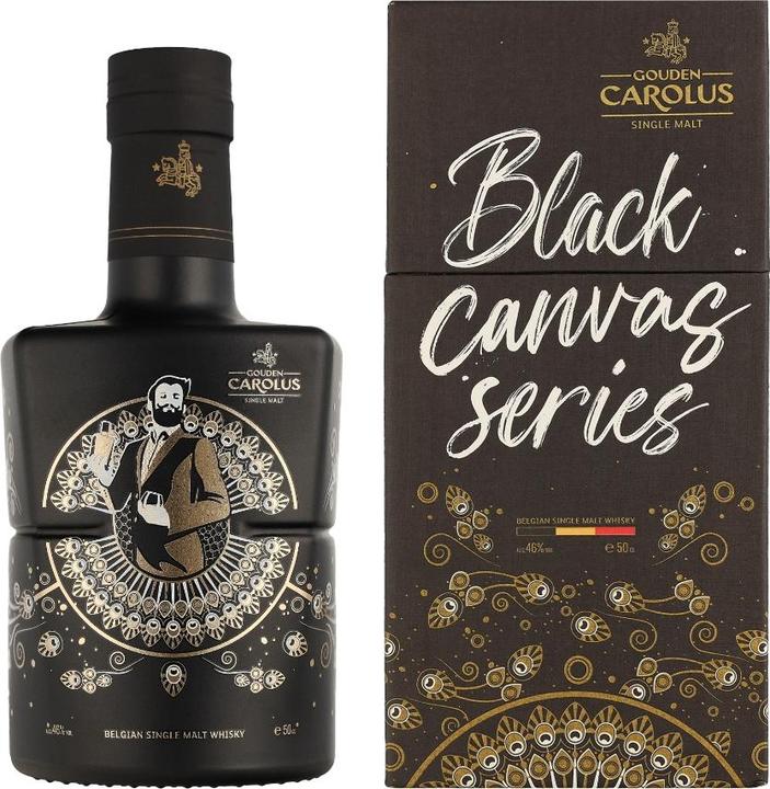 Actual product image Het Anker Gouden Carolus Black Canvas Series Pride + GB 46% Vol. 0,5l
