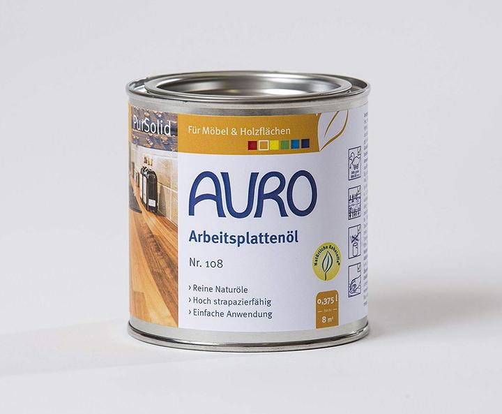Actual product image AURO Worktop oil No.108 (375 ml)