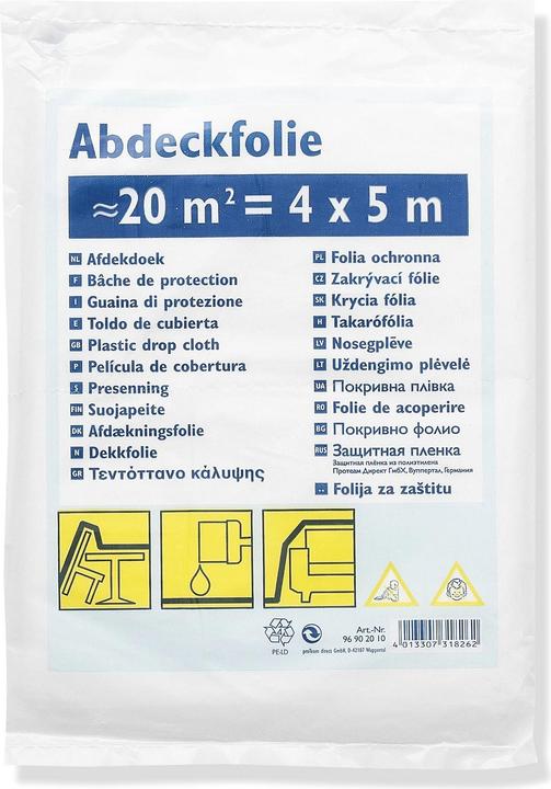 Color Expert Tarpaulin HDPE Standard 4x5m (4 x 5 m)