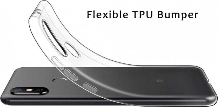 Actual product image Screenguard Xiaomi Mi A2 Flexible TPU Clear Case (Xiaomi Mi A2 Lite?)