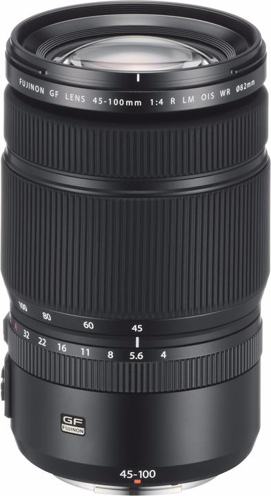 Fujifilm FUJINON GF 45-100mm f/4 R LM WR OIS (Fujifilm Fujinon GF, Formato medio)