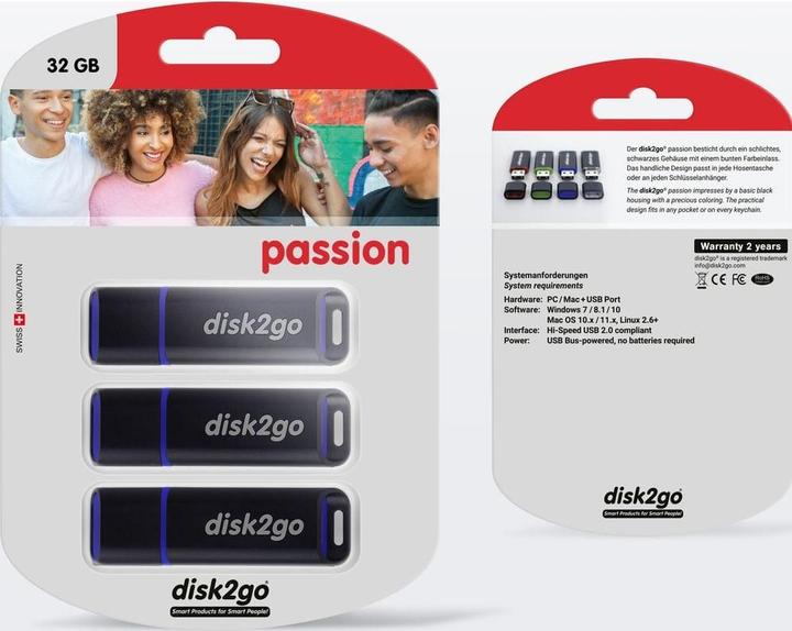 Produktbild Disk2go USB-Stick (32 GB, USB-A)