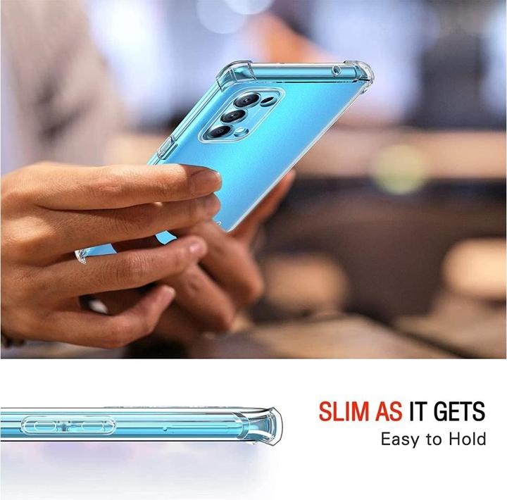 Actual product image Screenguard Oppo Find X3 Lite Case Crystal Soft Airbag Bumper (Oppo Find X3 Lite)