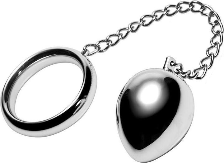 Image du produit Metal Hard Metalhard Cock Ring 45mm + Pignon De Chaîne (4.50 cm)