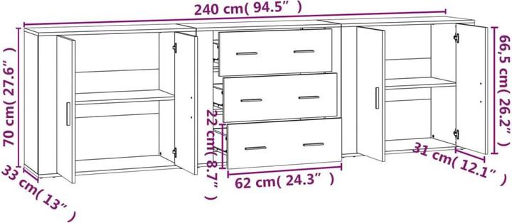 Immagine prodotto VidaXL Cooper (240 x 70 cm)