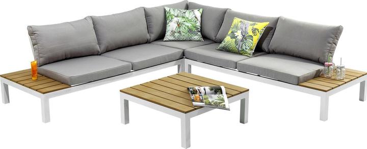 Actual product image Kare Design Outdoor Sofa Set Holiday White (4-Pieces)