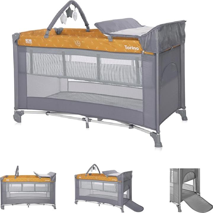 Actual product image Lorelli Travel cot Torino plus 2 levels