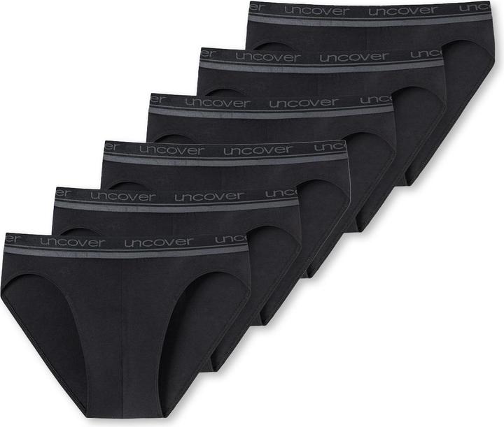 Immagine prodotto Uncover by Schiesser Confezione da 6 slip / mutande Basic Rio (XXL, confezione da 6)