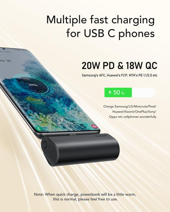 Produktbild Veger Plugon Charger (5000 mAh, 20 W, 18.50 Wh)