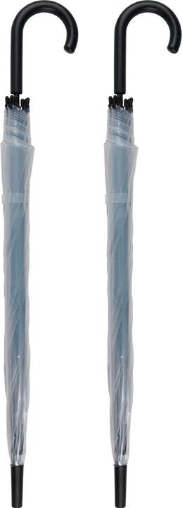 Produktbild Kinzo 2er-Set Regenschirm, transparent, Ø 100 cm