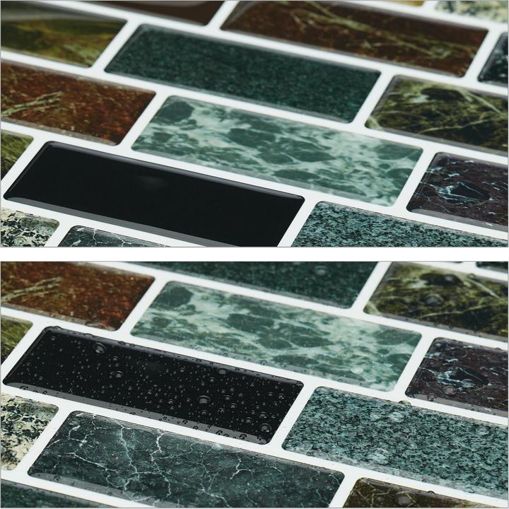 Image du produit Relaxdays Stickers-carrelage (31 x 0.1 x 31 cm)
