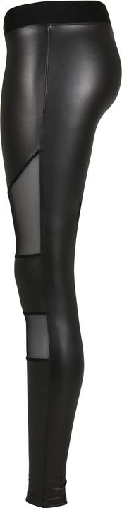 Produktbild Urban Classics Ladies Tech Mesh Faux Leather Leggings (4XL)
