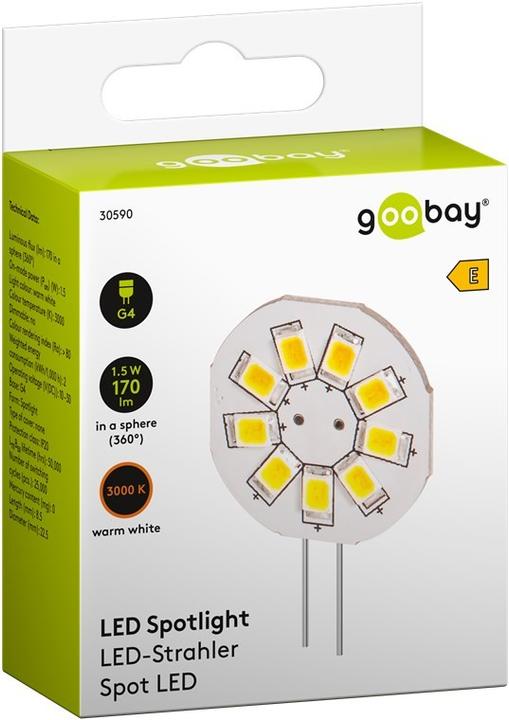 Immagine prodotto Goobay LED Strahler (G4, 1.50 W, 150 lm, 1 x, E)