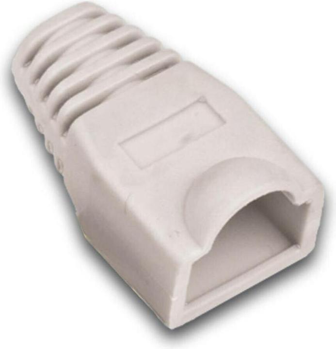 Produktbild Wirewin Stecker RJ45 Cat.6 100 Stück, geschirmt, Grau (Netzwerkkabel Stecker)