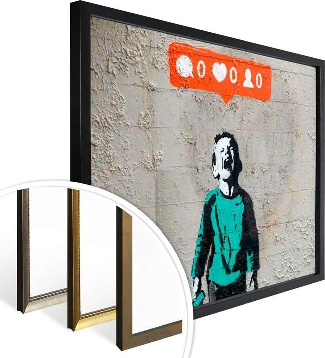 Image du produit Trenddeko Nobody likes me (Personne ne m'aime) (30 x 24 cm)