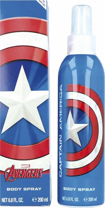 Immagine prodotto Air-Val Marvel Avengers Capitan America Spray Corpo 200ml (Eau de toilette, 200 ml)