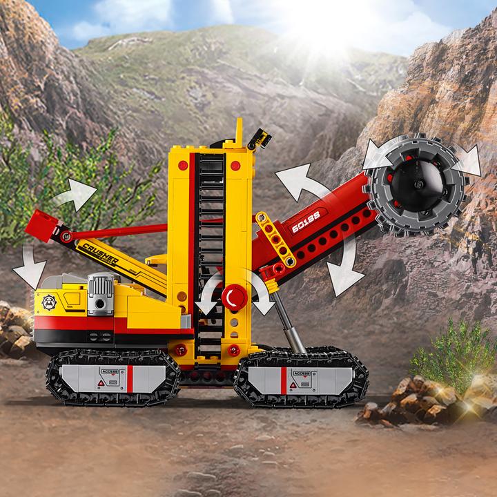 Image du produit LEGO Des professionnels de l'exploitation minière sur le site d'extraction (60188, LEGO City)