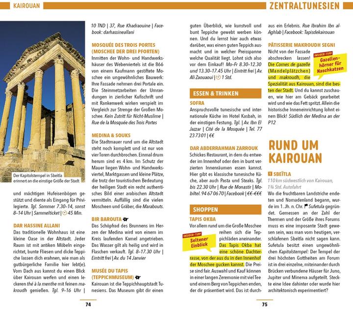 Produktbild Reiseführer Tunesien (Deutsch, Friedrich Köthe, Daniela Schetar-Köthe, 2022)