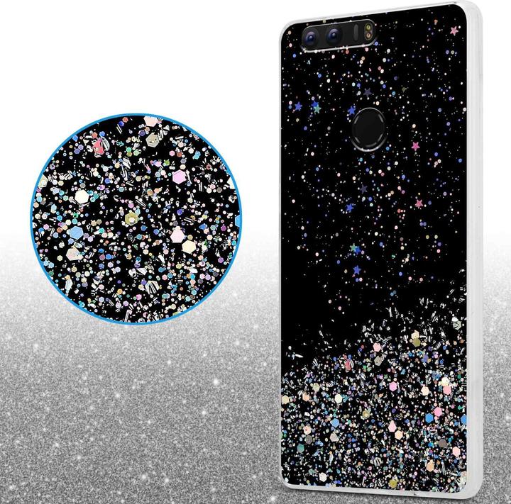 Image du produit Cadorabo Housse en TPU avec paillettes pour Honor 8 / 8 PREMIUM (Frais 8 Prime)