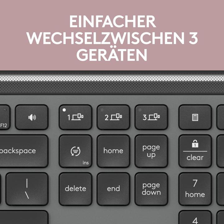 Image du produit Logitech Signature Slim Combo MK950 (DE, Sans fil)